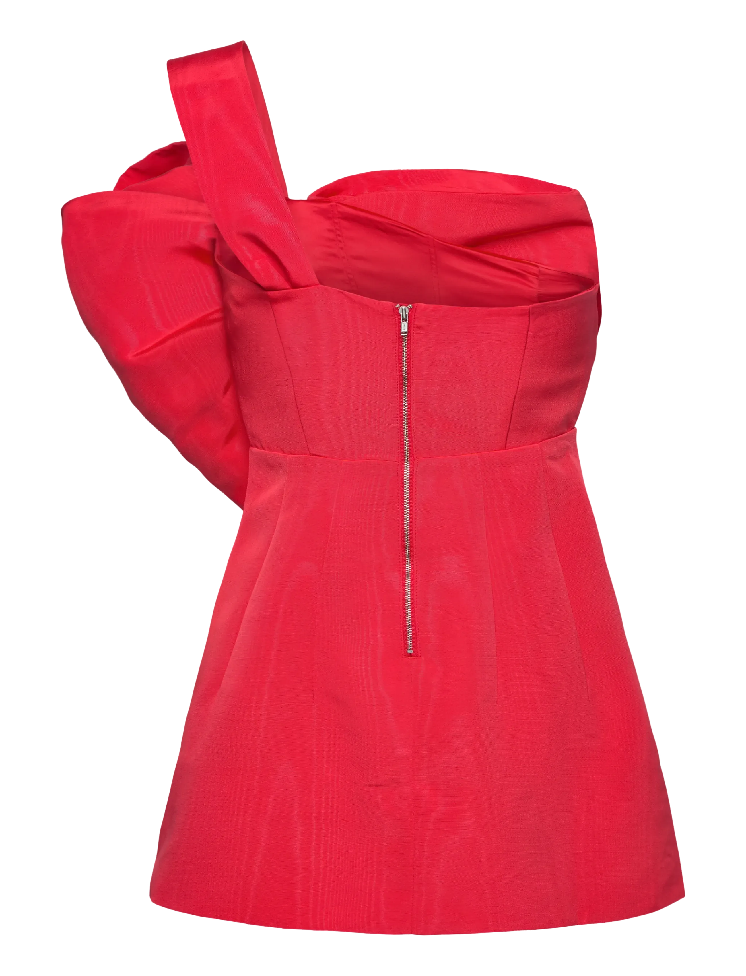 Bardot - BELLA BOW MINI DRESS - fire red - 2