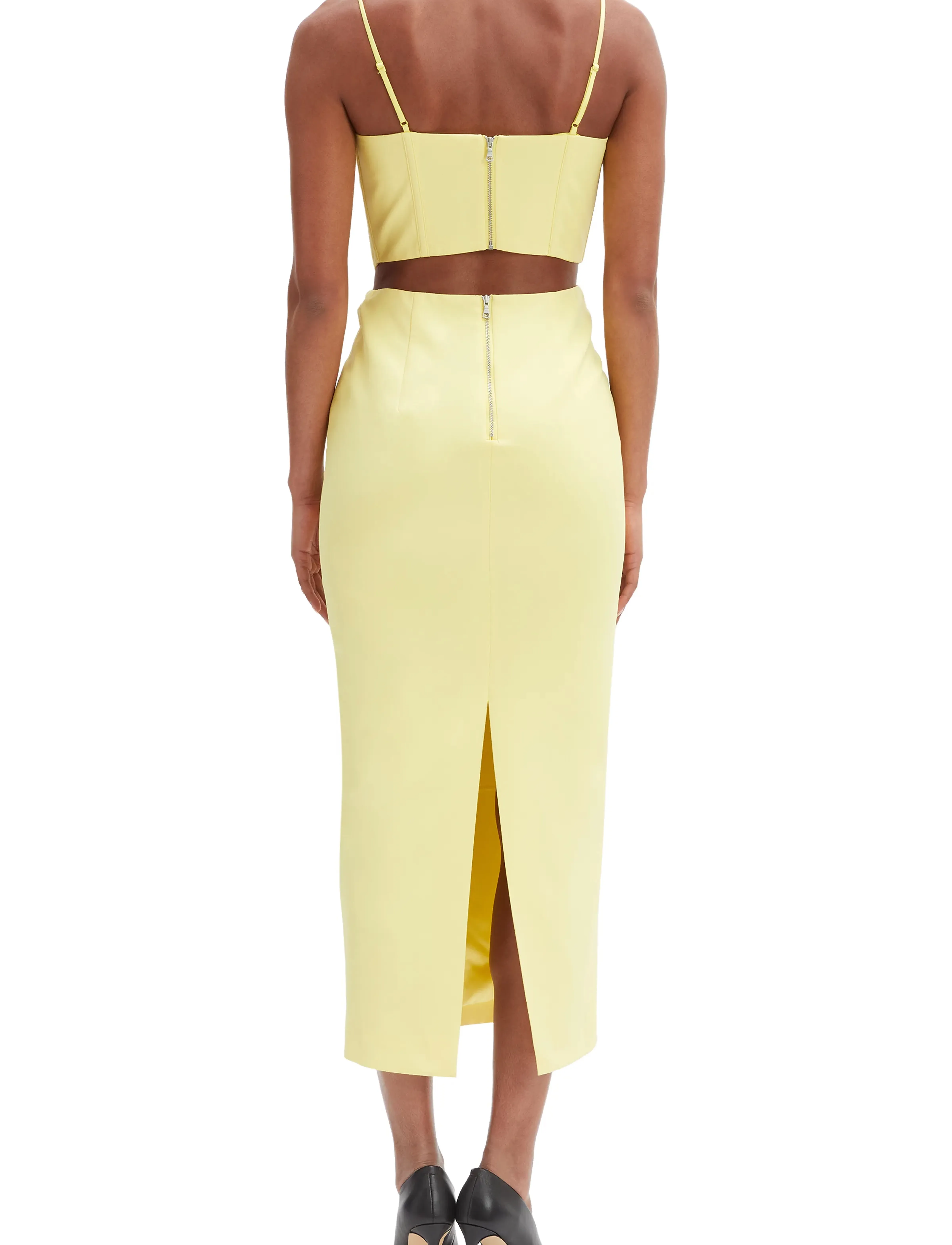 Bardot - MARTINI MIDI DRESS - limoncello - 4