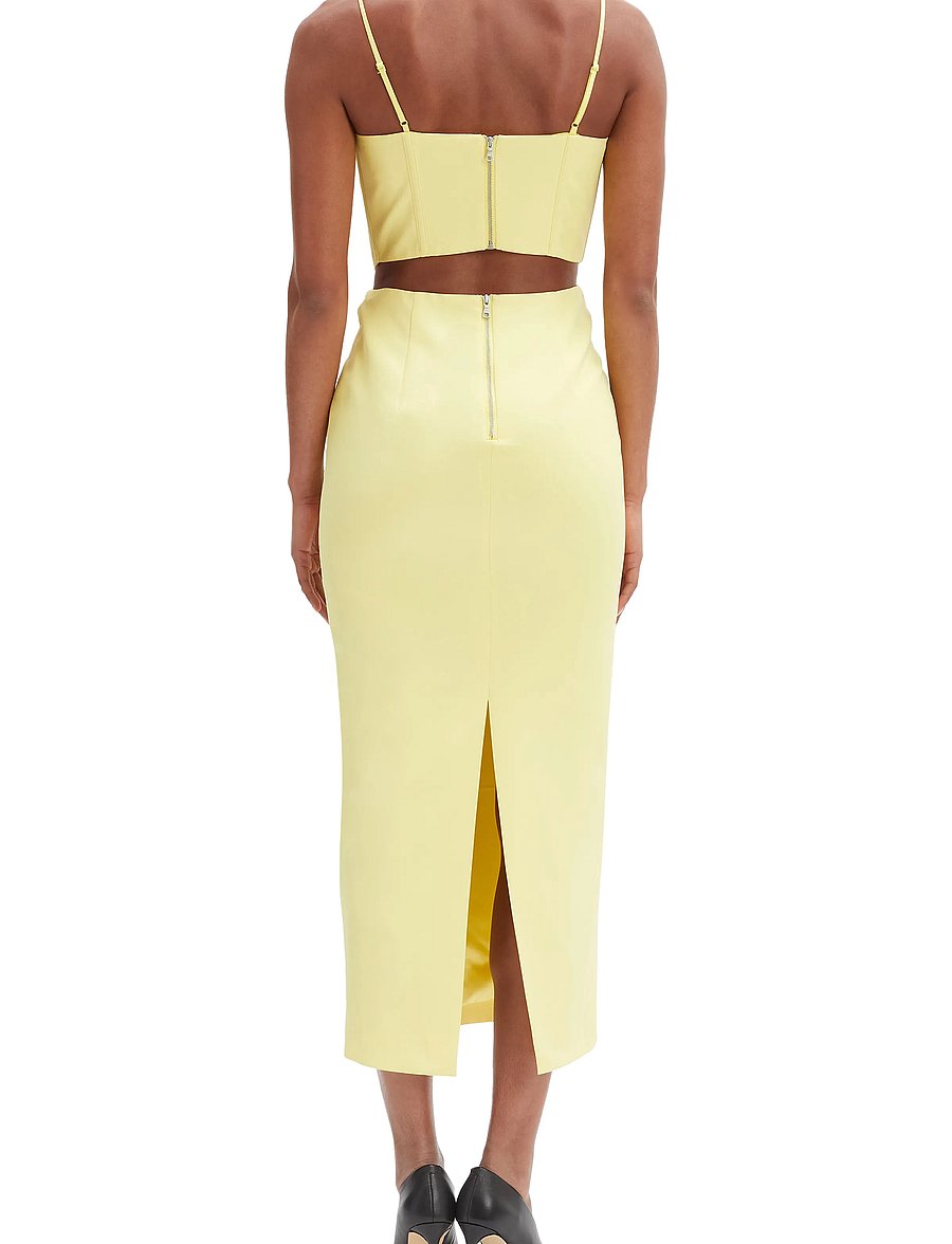 Bardot - MARTINI MIDI DRESS - cocktailkjoler - limoncello - 4