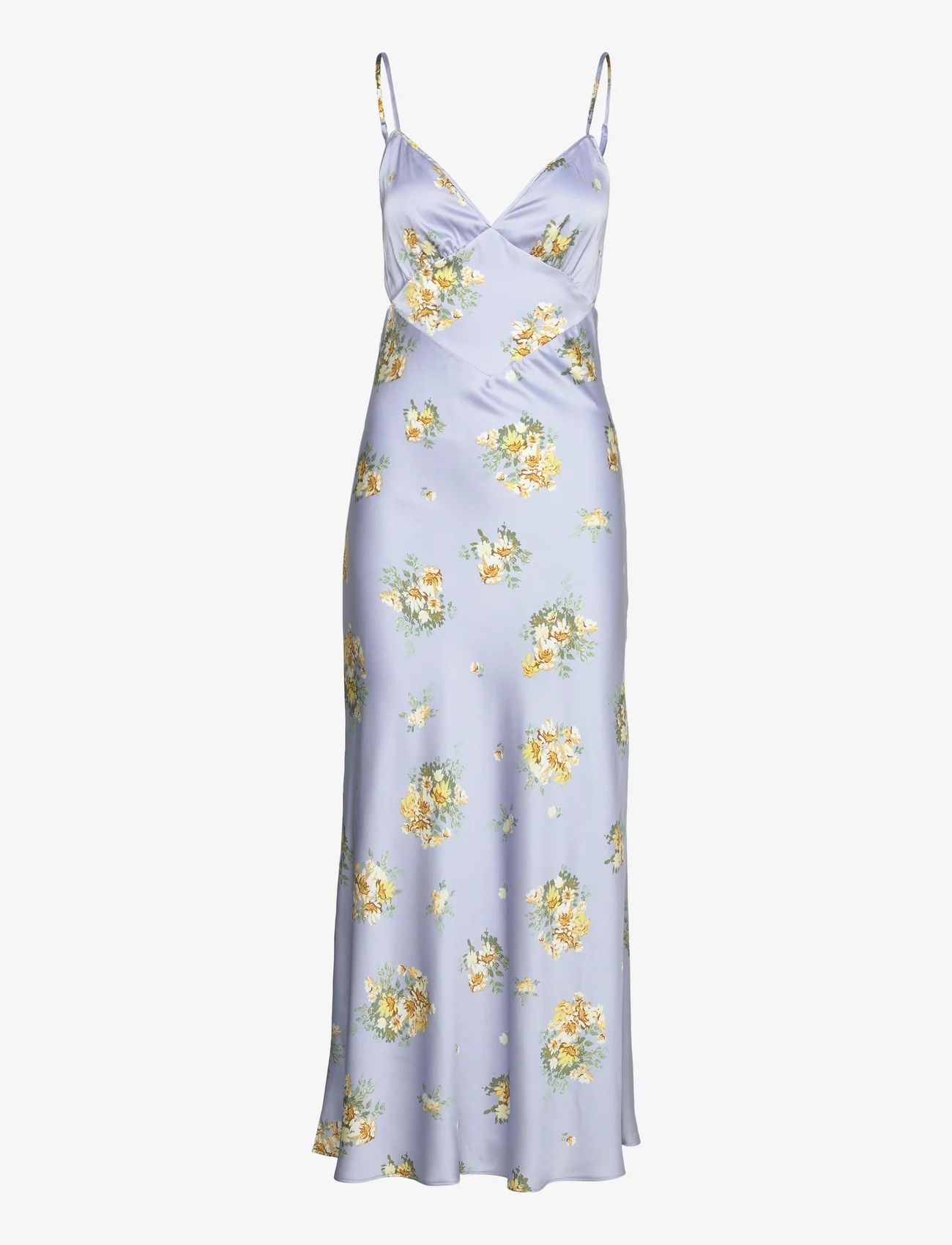 Bardot - MALINDA SLIP DRESS - Õlapaeltega kleidid - baby blue floral - 0