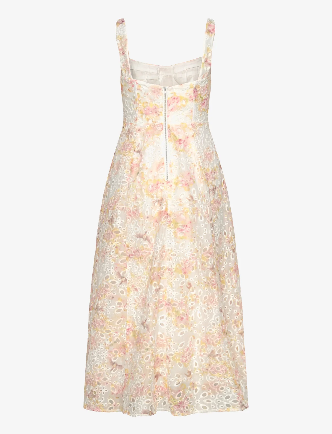 Bardot - LILAH CORSET MIDI DRESS - summer dresses - sunny floral - 1