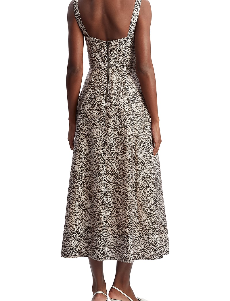 Bardot - LILAH CORSET MIDI DRESS - midikleider - b leopard - 4