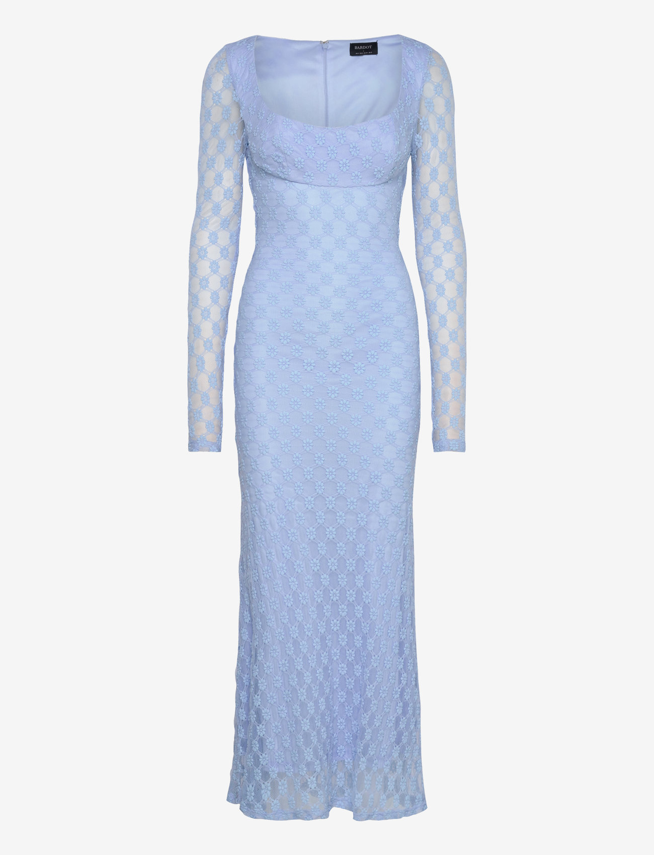 Bardot - ADONI LACE MIDI DRESS - pitskleidid - cornflower - 1