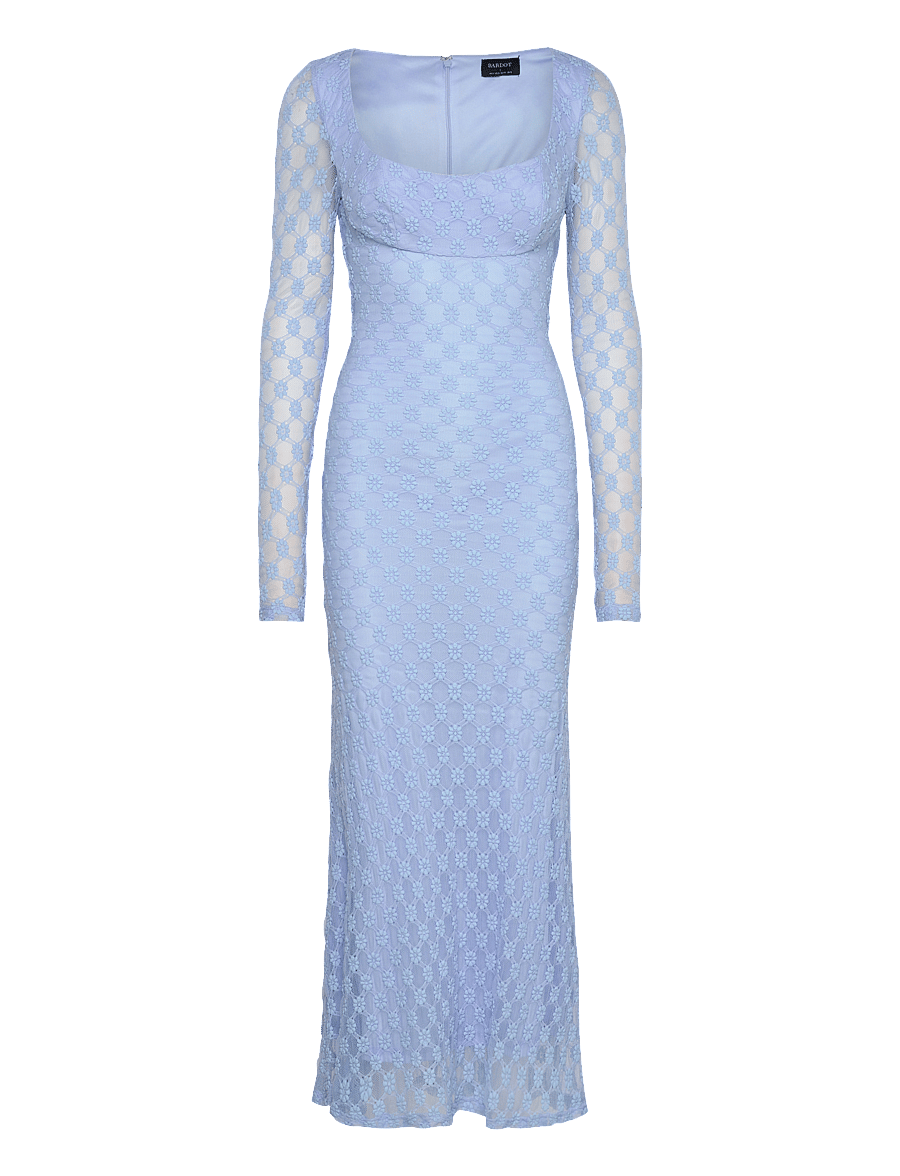 Bardot - ADONI LACE MIDI DRESS - blondekjoler - cornflower - 1
