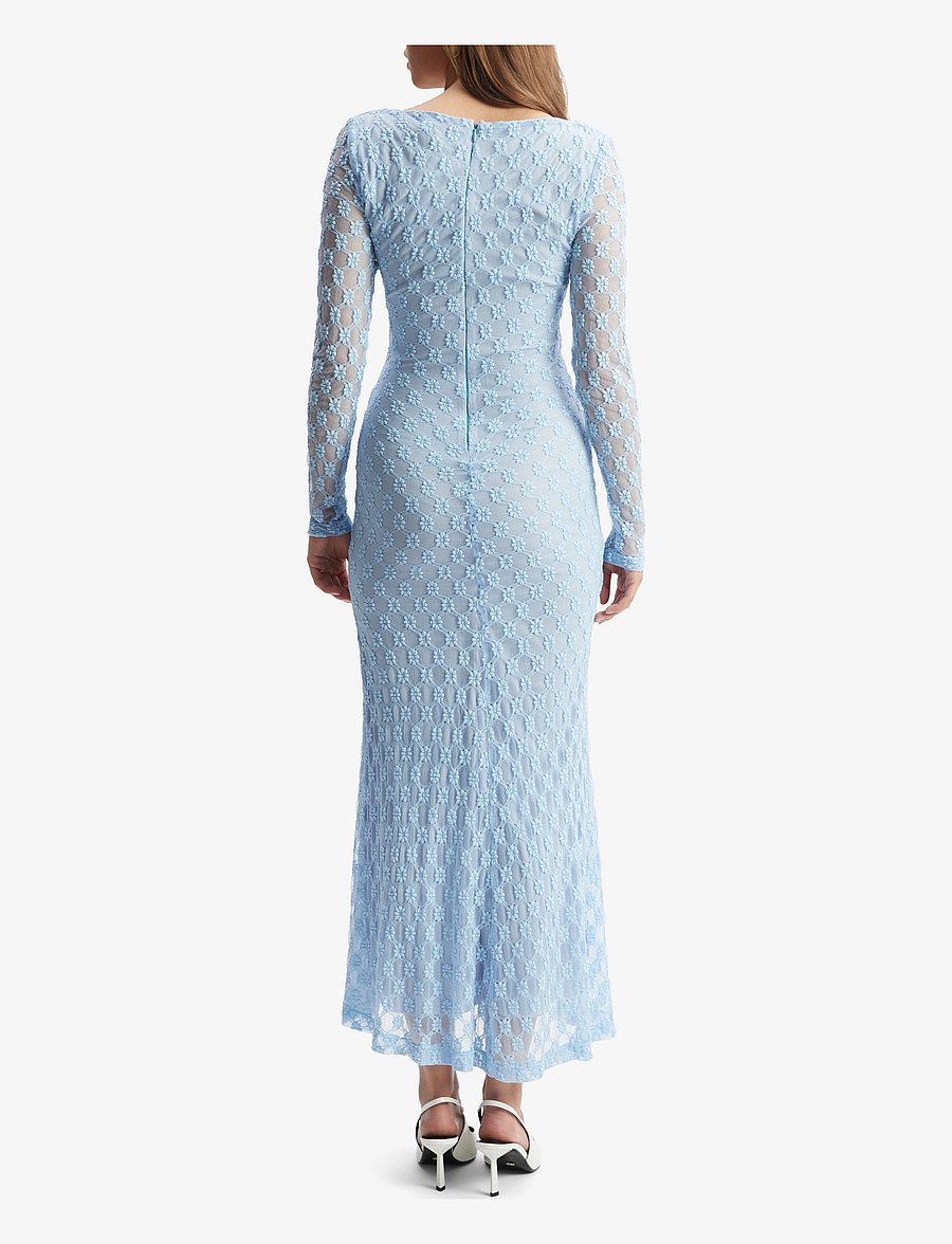 Bardot - ADONI LACE MIDI DRESS - blondekjoler - cornflower - 4