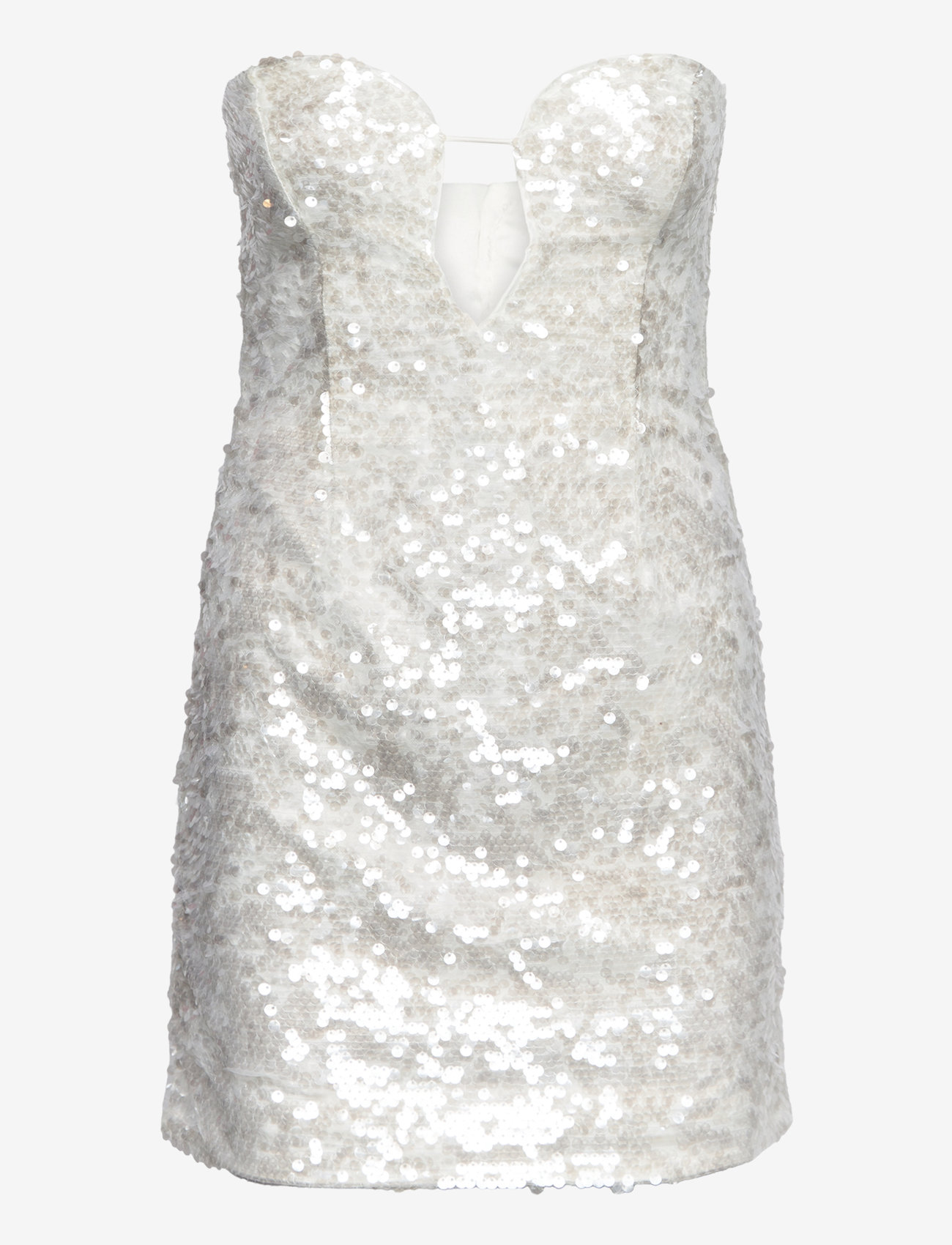 Bardot - JINXA SEQUIN MINI DRESS - pailletkjoler - nude sequin - 0