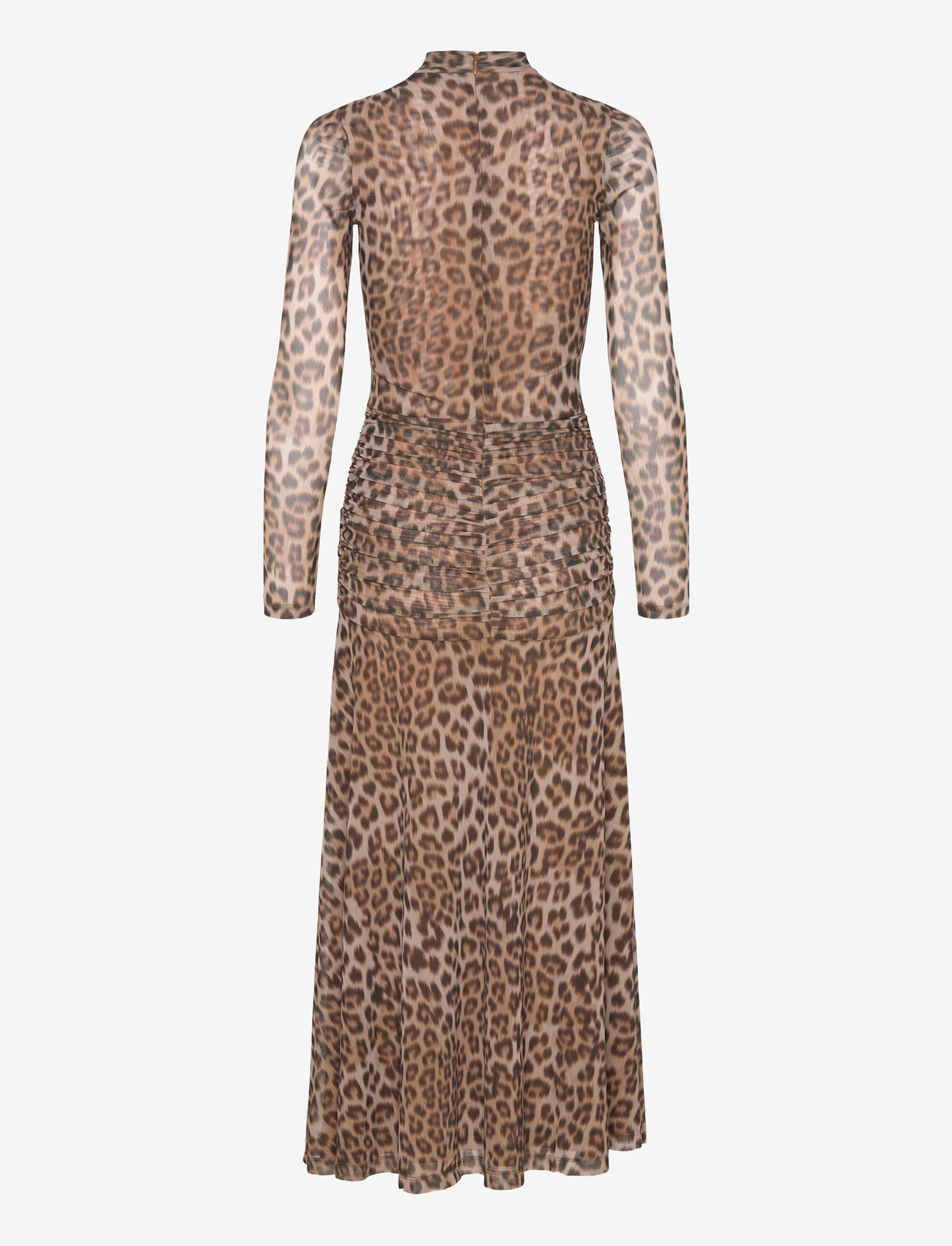 Bardot - LEA PRINTED MESH MIDI DRESS - maxikleider - b leopard - 1