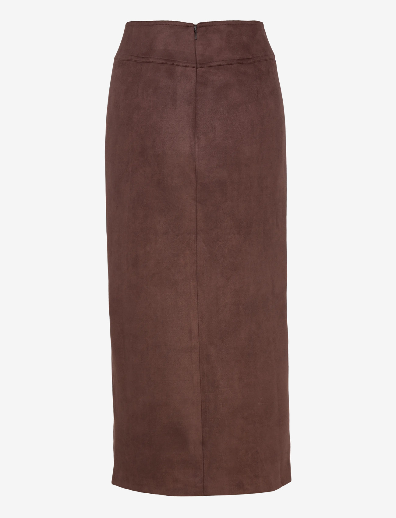 Bardot - DANTE VEGAN SUEDE MIDI SKIRT - midihameet - chocolate - 2