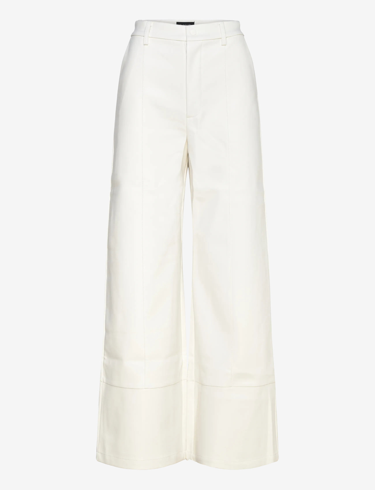 Bardot - MARLOWE PU WIDE LEG PANT - orchid wht - 1