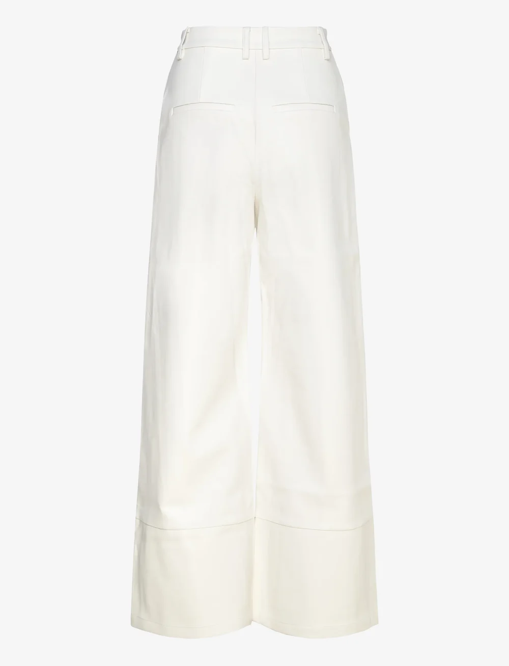 Bardot - MARLOWE PU WIDE LEG PANT - hosen mit weitem bein - orchid wht - 2