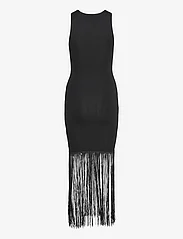 Bardot - TASSEL KNIT DRESS - bodycon dresses - black - 1