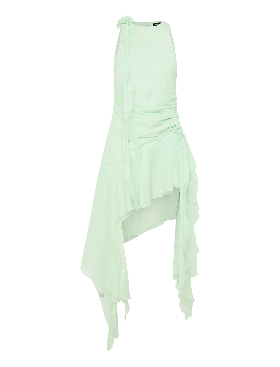 Bardot - IVANA HIGH LOW MINI DRESS - cocktailklänningar - peppermint - 1