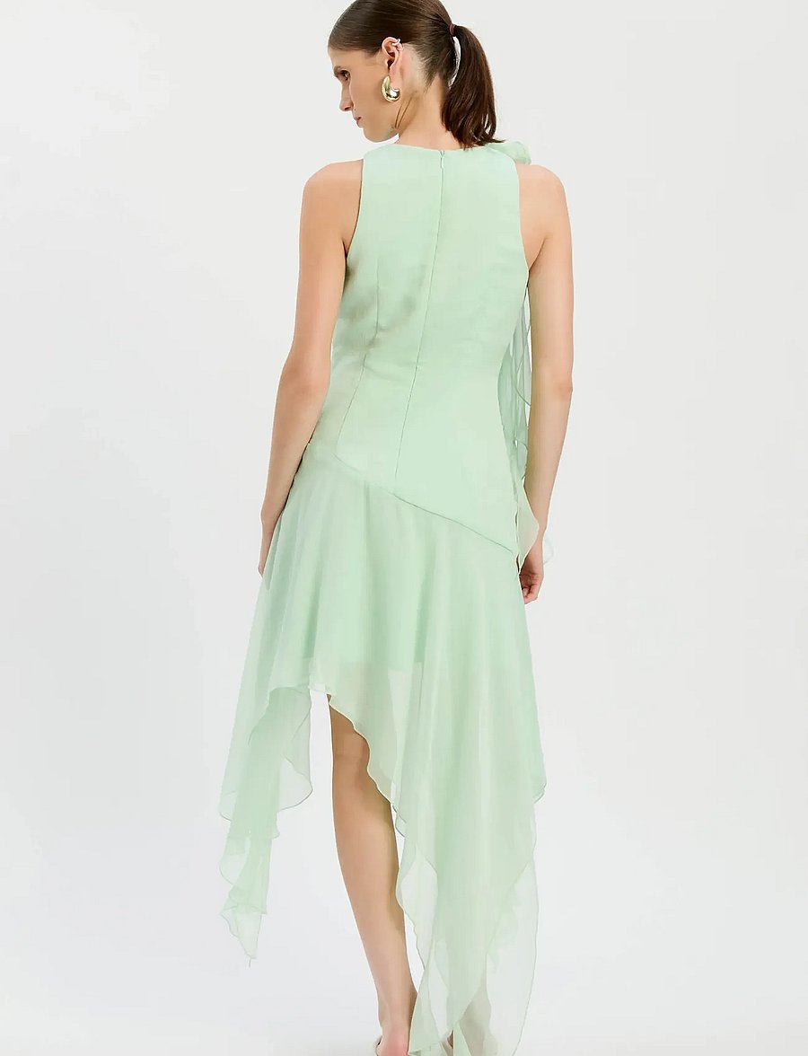 Bardot - IVANA HIGH LOW MINI DRESS - cocktailklänningar - peppermint - 3