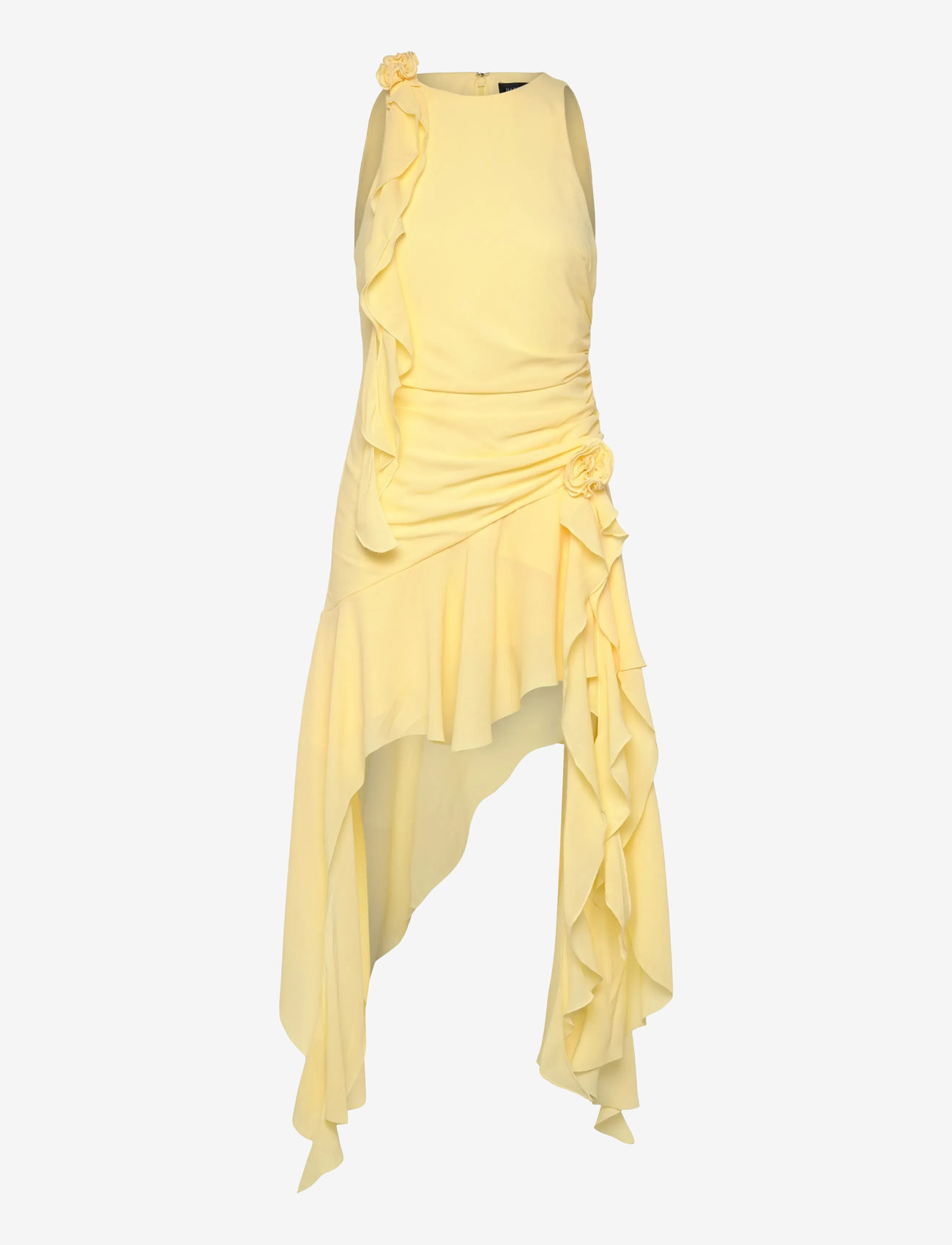 Bardot - IVANA GEORGETTE HIGH LOW DRESS - canary yellow - 1