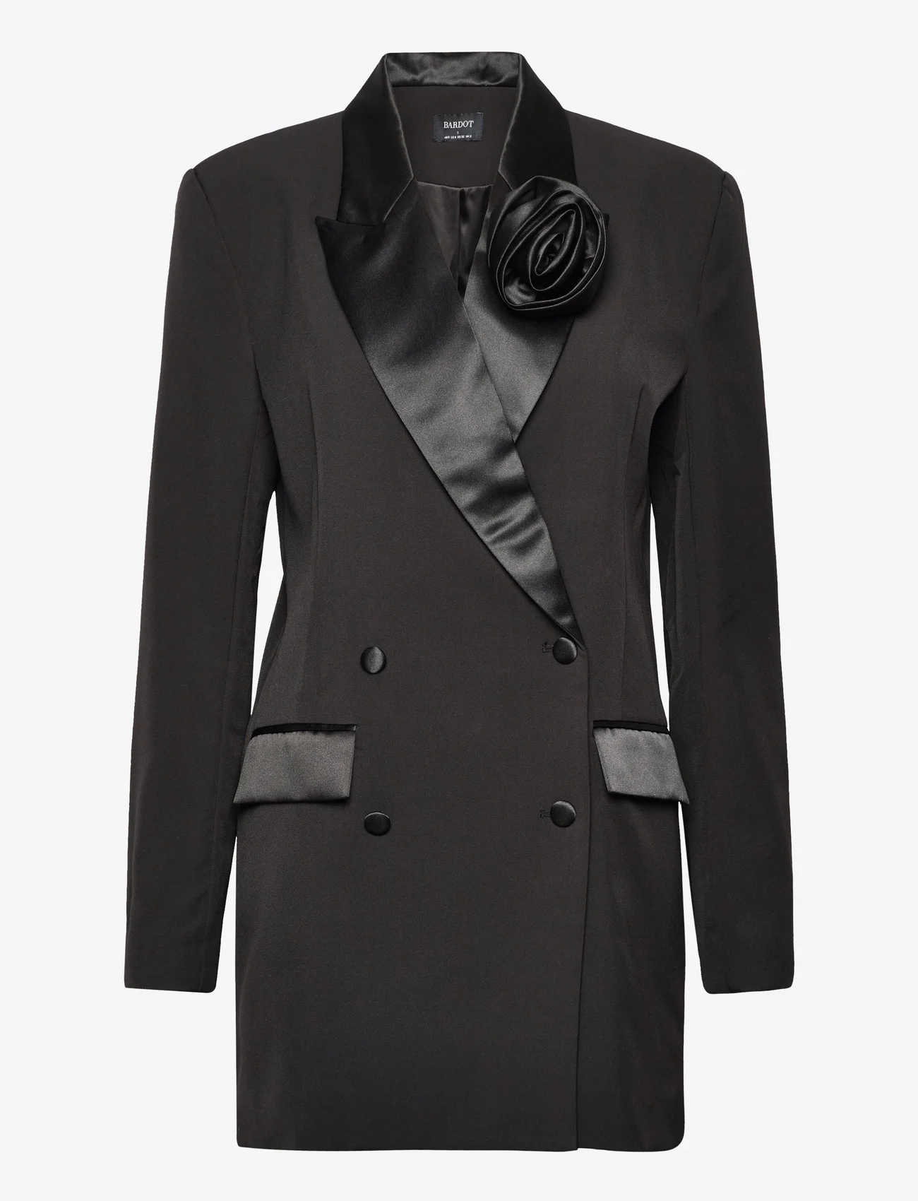 Bardot - JOELLE TUXEDO DRESS - festklær til outlet-priser - black - 0