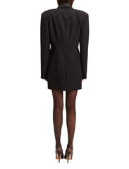 Bardot - JOELLE TUXEDO DRESS - festtøj til outletpriser - black - 6