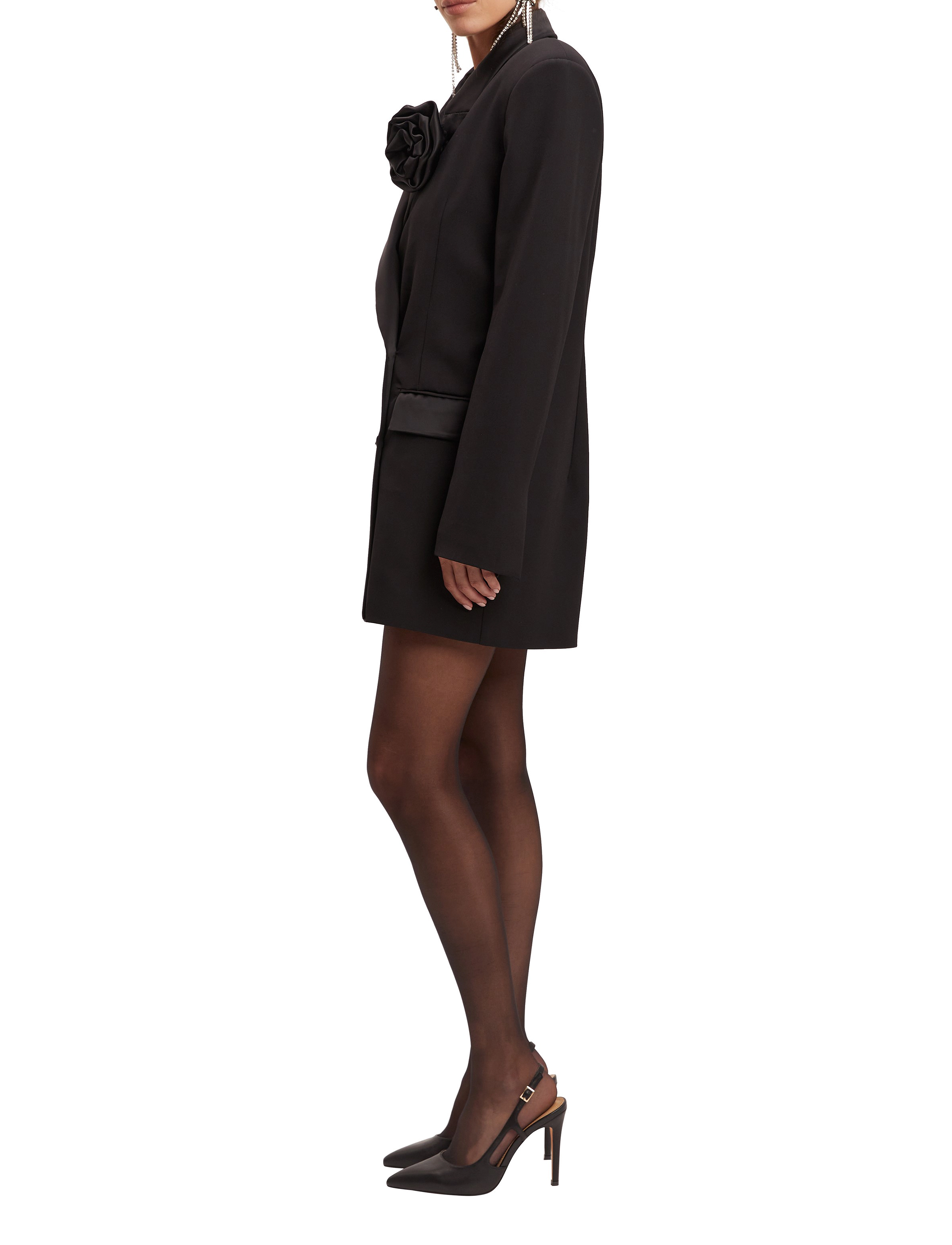 Bardot - JOELLE TUXEDO DRESS - black - 4