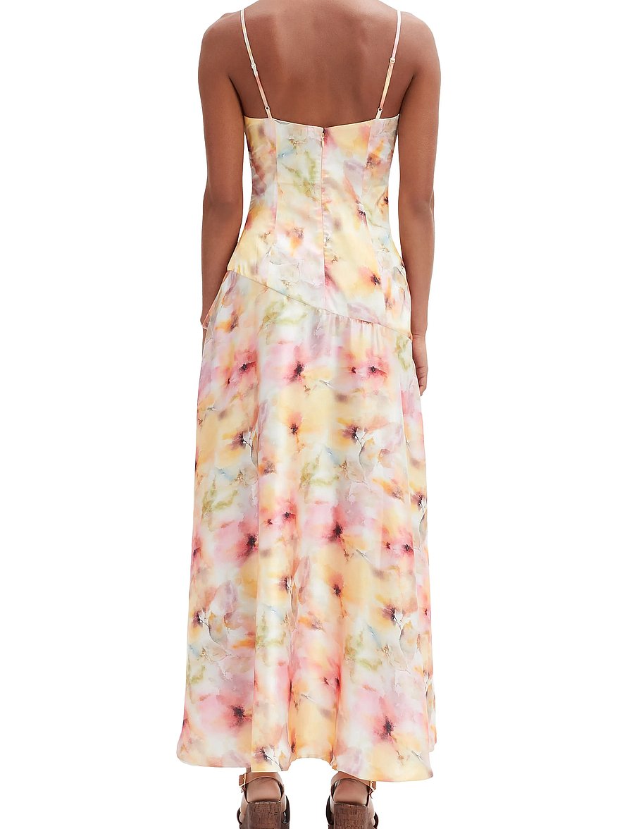 Bardot - SORELLA PRINTED MIDI DRESS - suvekleidid - sunset floral - 4