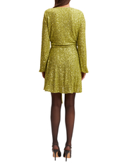 Bardot - SEQUIN BELLISSA DRESS - odzież imprezowa w cenach outletowych - lime - 4