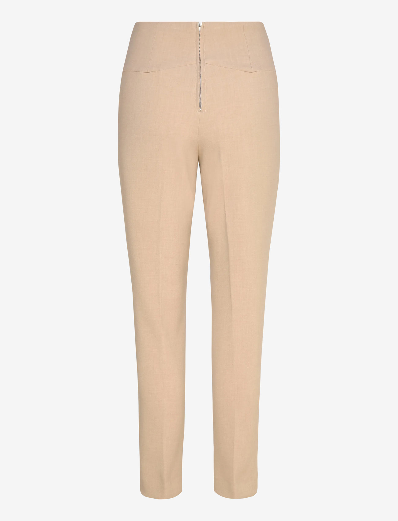 Bardot - CORSET PANT - slim fit trousers - tan - 1