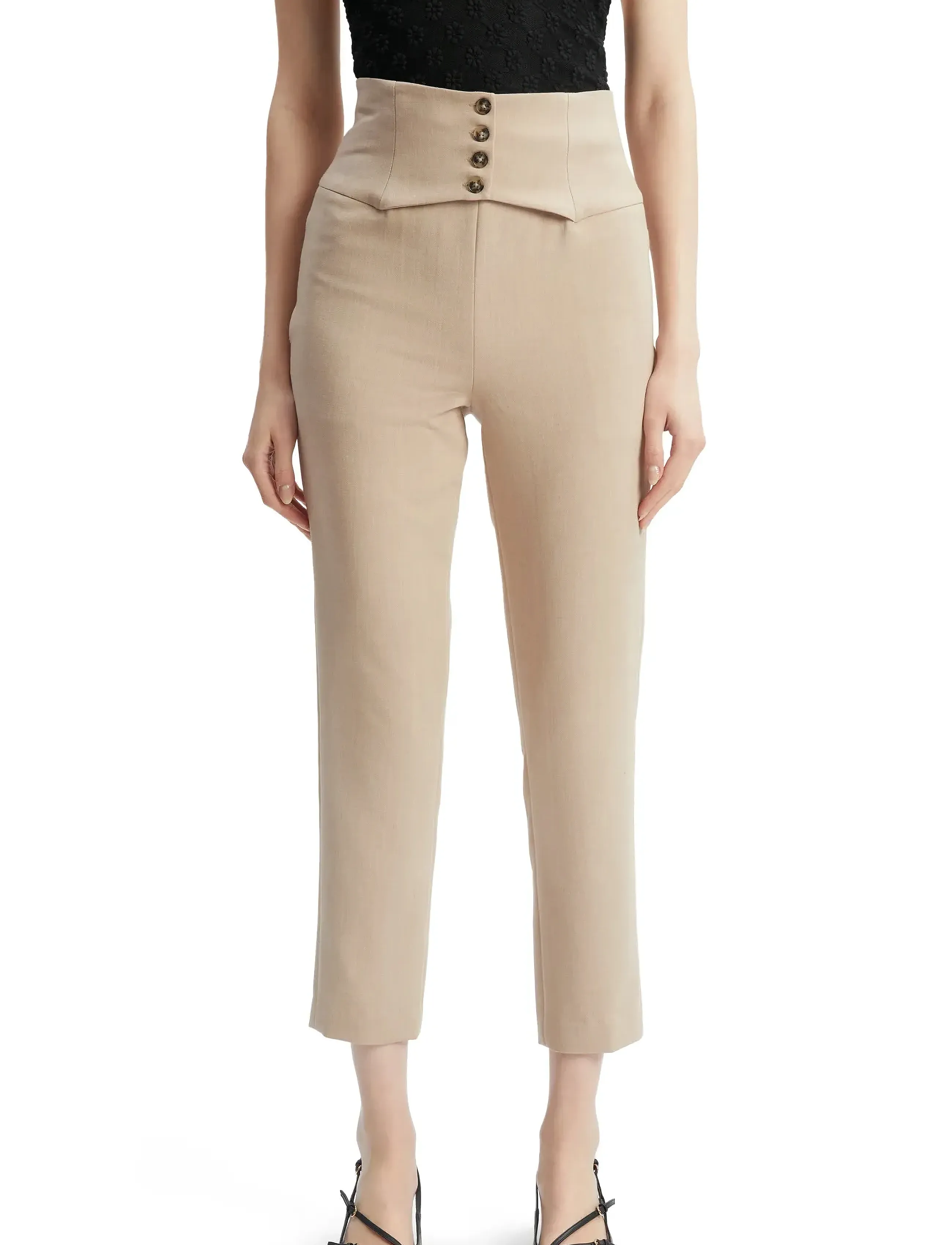 Bardot - CORSET PANT - tan - 5