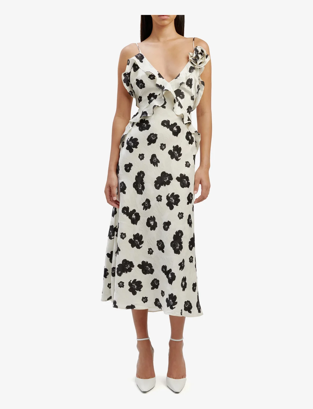Bardot - OLEA MAXI DRESS - konfirmationstøj - ivory floral - 0