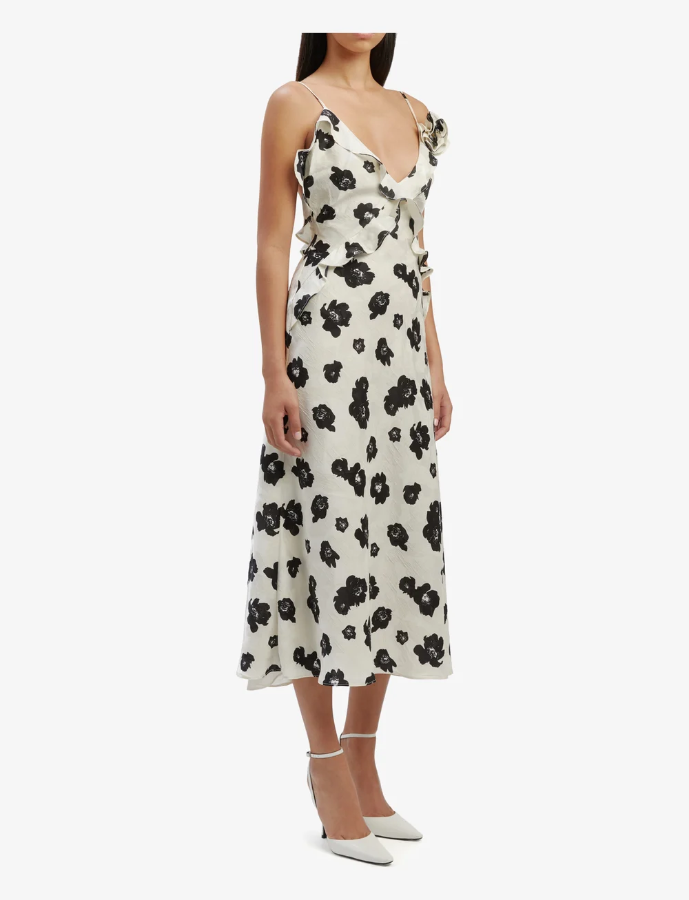 Bardot - OLEA MAXI DRESS - konfirmationstøj - ivory floral - 4