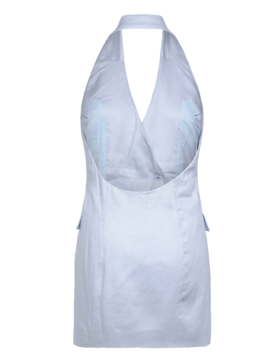 bardot freya vest mini dress Bardot Freya Vest Mini Dress - Soft Blue - 11% Off