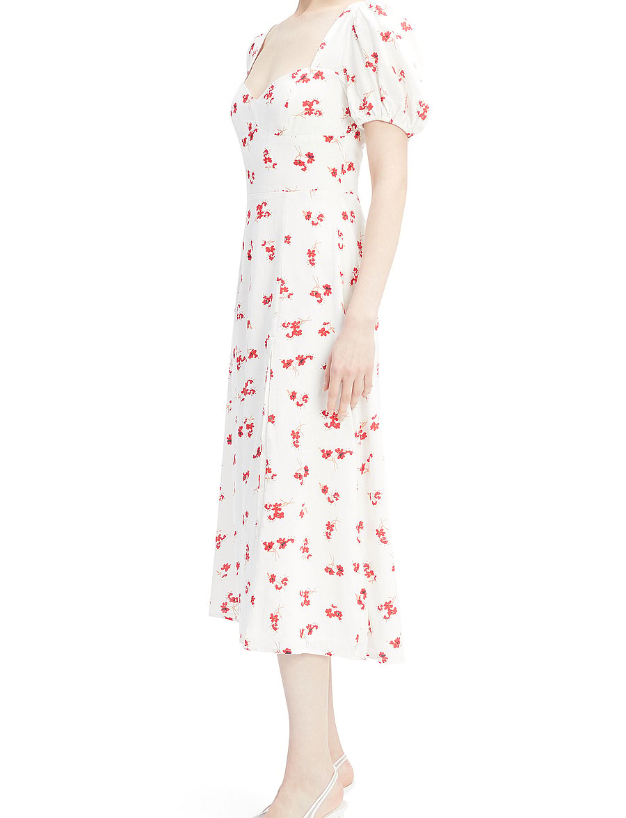 Bardot - GILLIAN MIDI DRESS - konfirmation - summer white floral - 3