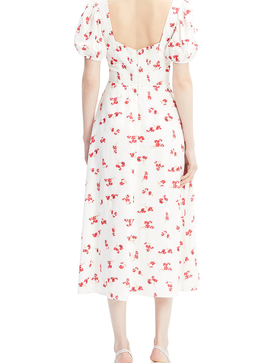 Bardot - GILLIAN MIDI DRESS - konfirmation - summer white floral - 4