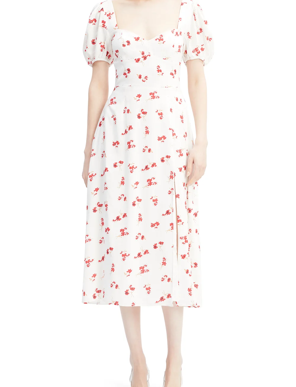 Bardot - GILLIAN MIDI DRESS - konfirmationstøj - summer white floral - 5