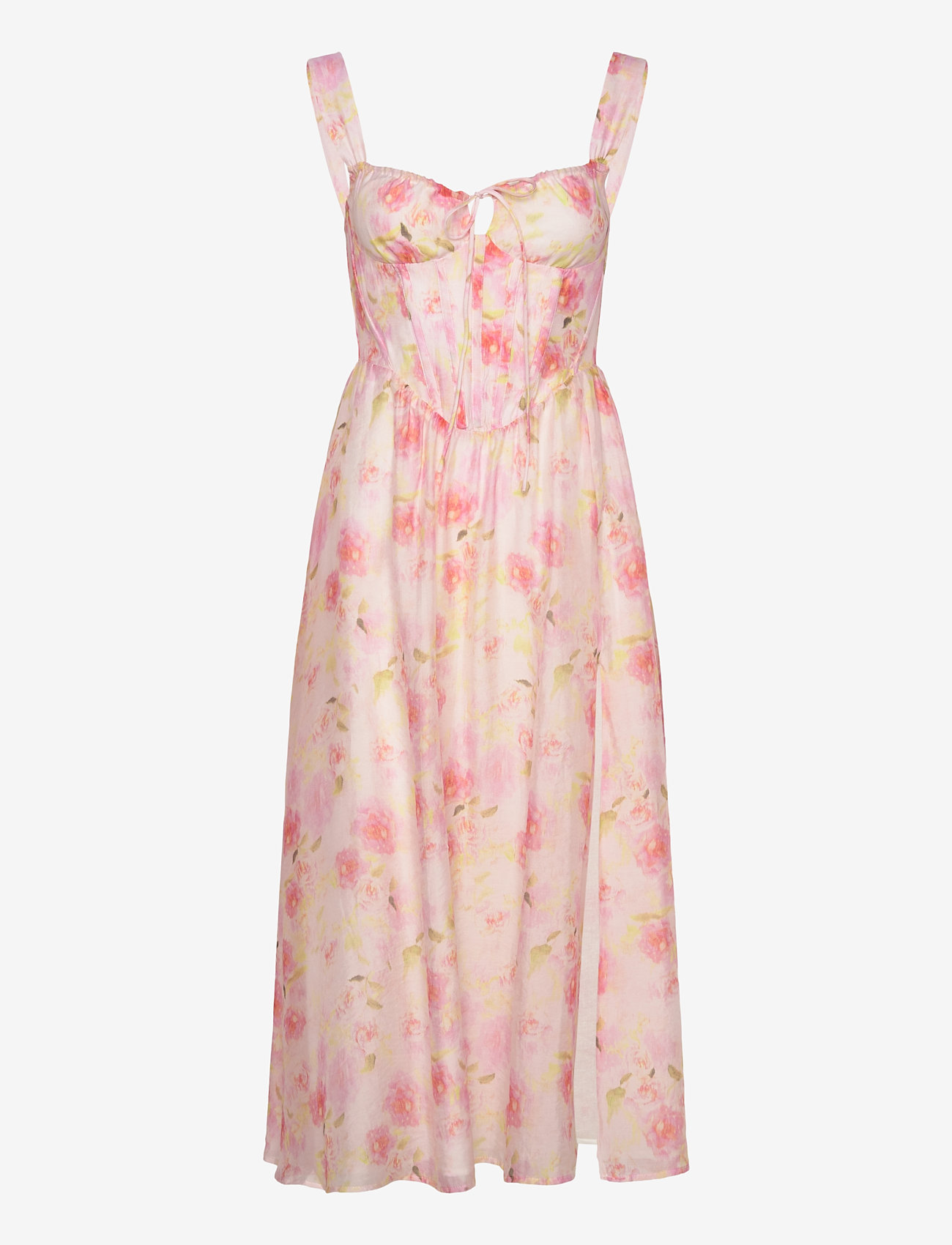 Bardot - ESRA PRINTED MIDI DRESS - suvekleidid - pink floral - 0