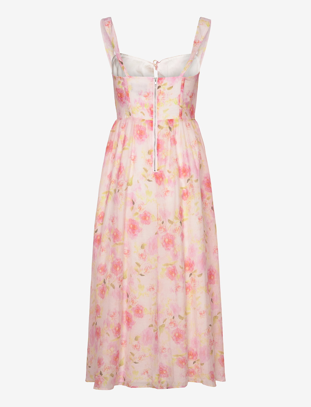 Bardot - ESRA PRINTED MIDI DRESS - suvekleidid - pink floral - 1