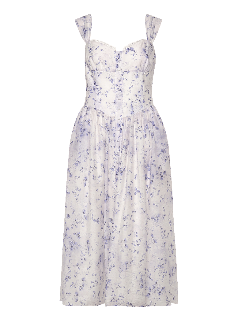 Bardot - MALEA MIDI DRESS - konfirmation - blu grd fl - 1