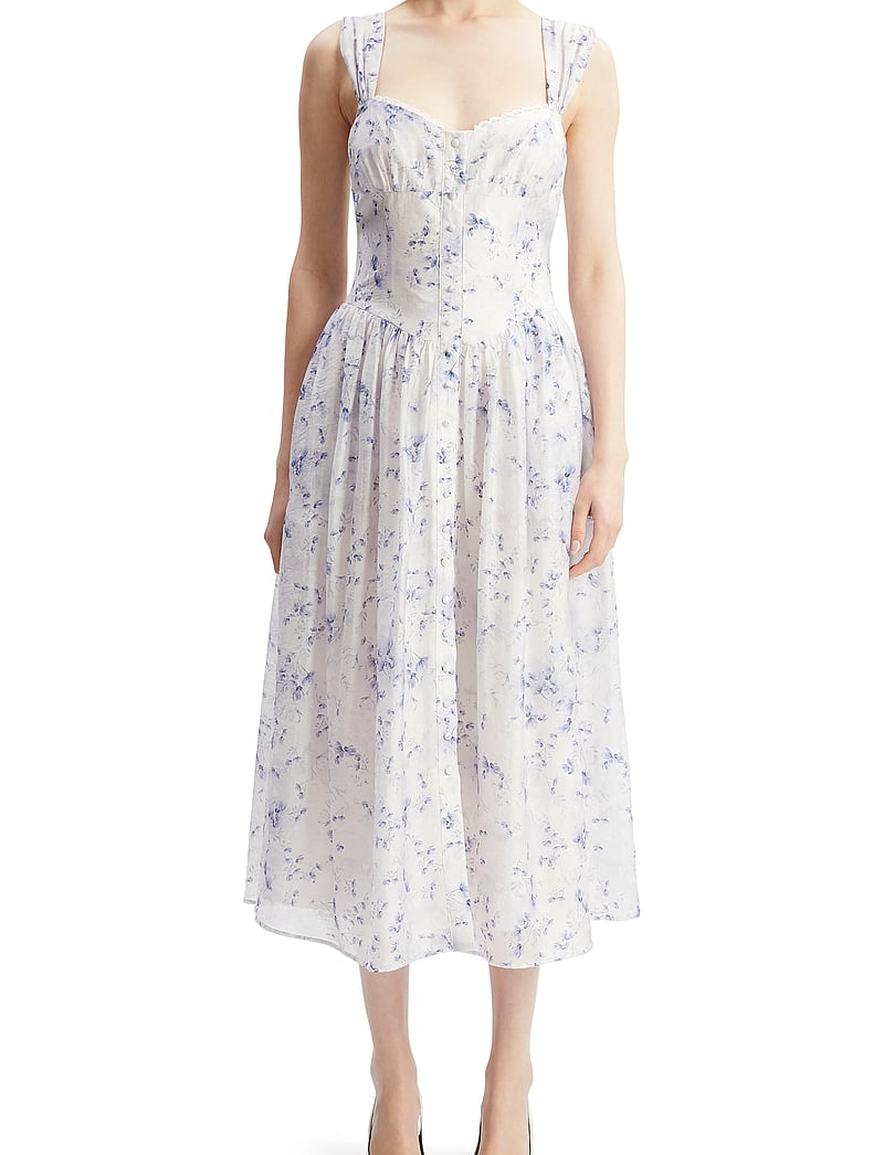 Bardot - MALEA MIDI DRESS - konfirmation - blu grd fl - 5
