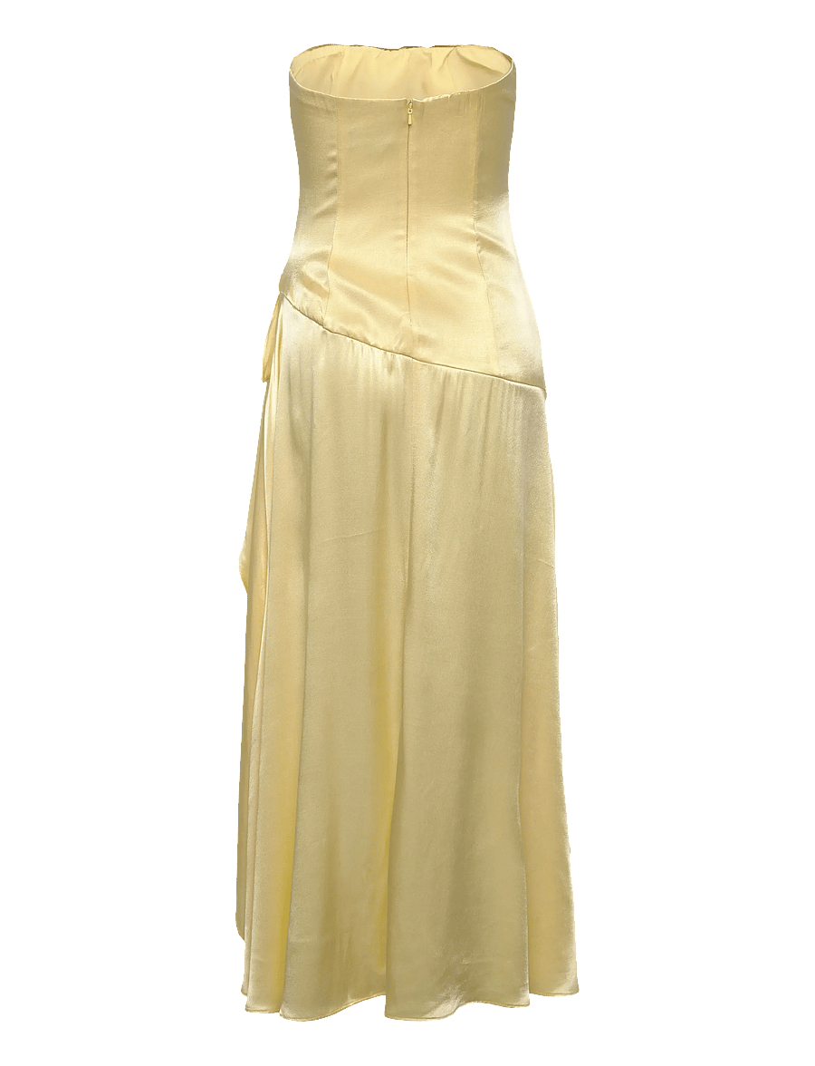 Bardot - LORENZA MIDI DRESS - canary yellow - 1