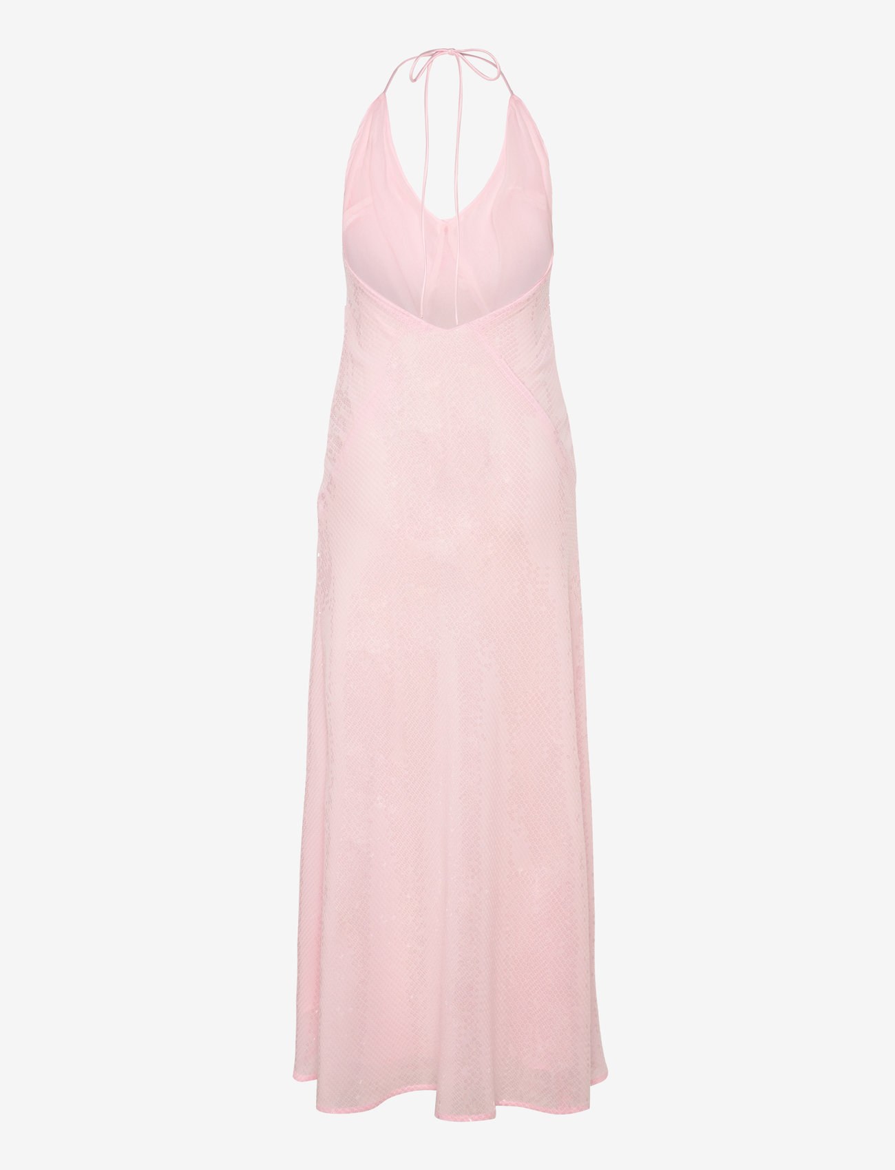 Bardot - ARADIA SEQUIN HALTER DRESS - pailletkjoler - light pink - 2