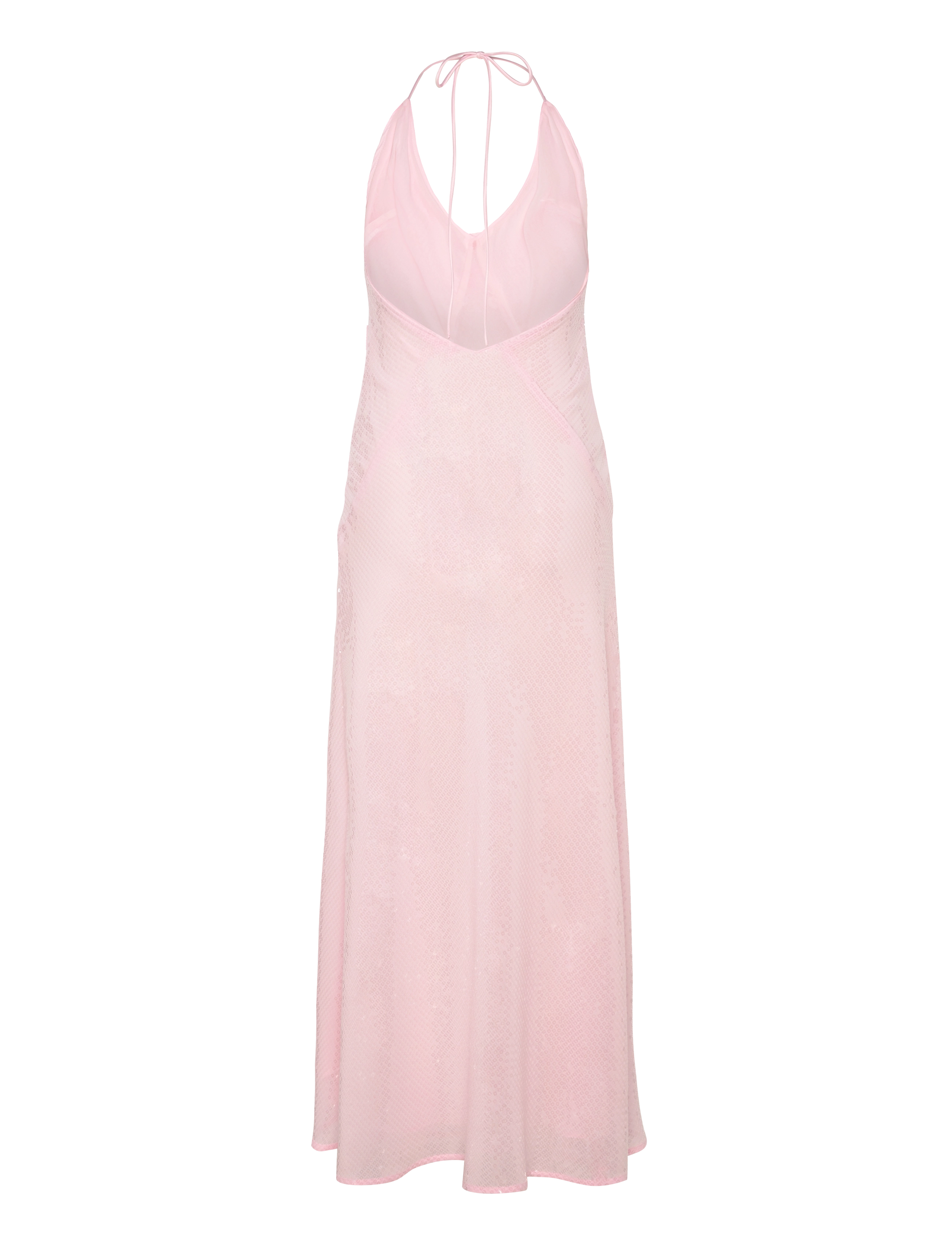 Bardot - ARADIA SEQUIN HALTER DRESS - light pink - 2