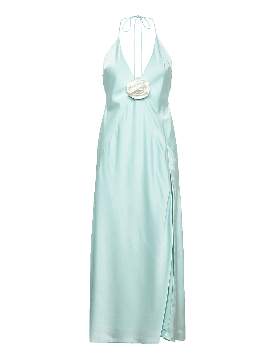 Bardot - ARADIA HALTER DRESS - festklänningar - aqua - 1