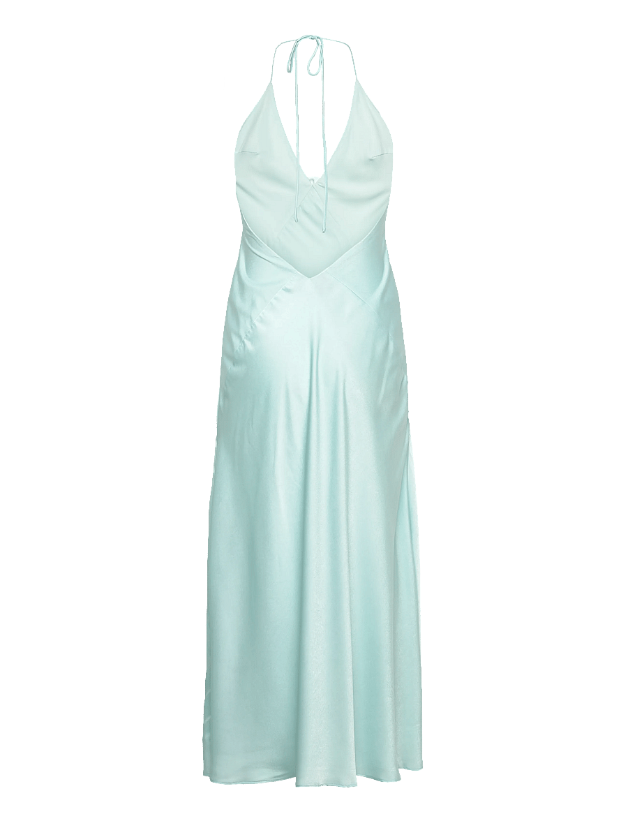 Bardot - ARADIA HALTER DRESS - festklänningar - aqua - 2