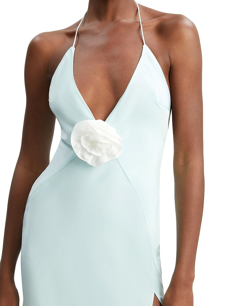 Bardot - ARADIA HALTER DRESS - festklänningar - aqua - 5