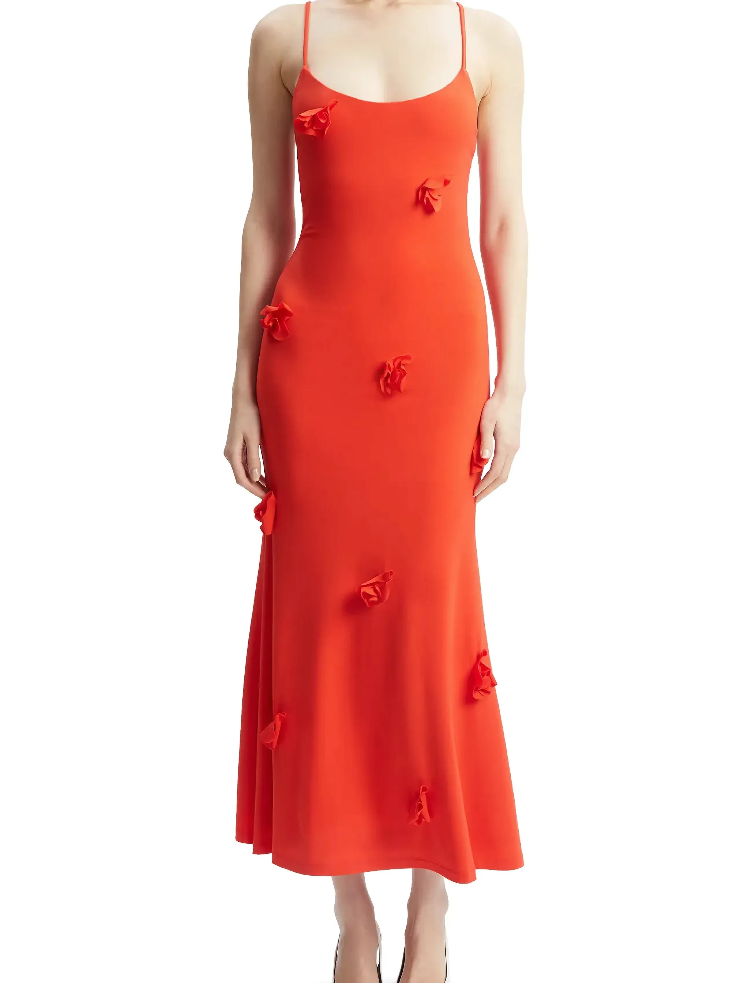 Bardot LANAE MAXI DRESS - Kleider - FIRE RED / red