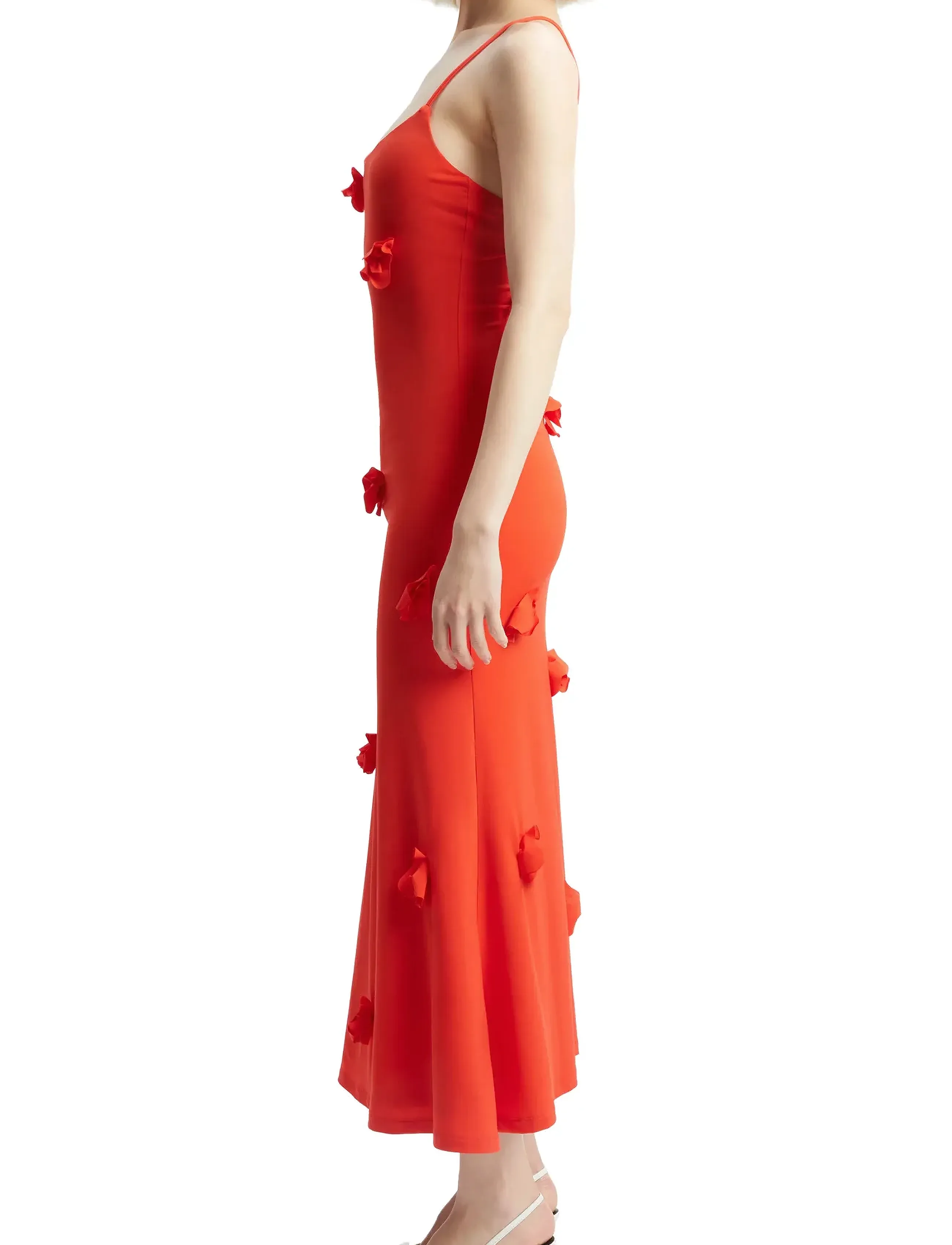 Bardot - LANAE MAXI DRESS - slip kjoler - fire red - 3