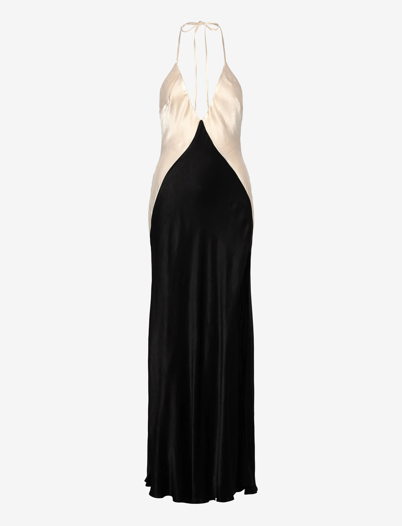 Bardot Yve Contrast Halter Dress  maxi dresses  shop at Booztlet
