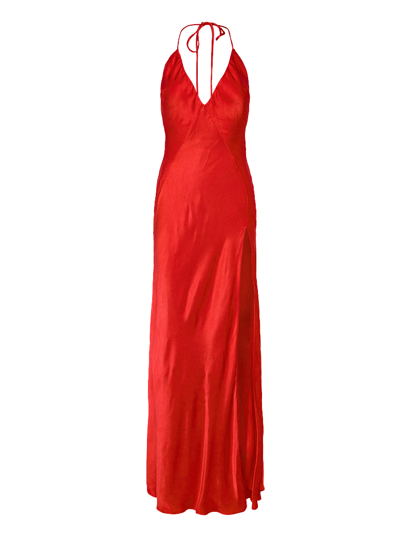 Bardot - YVE HALTER DRESS - abendkleider - fire red - 1