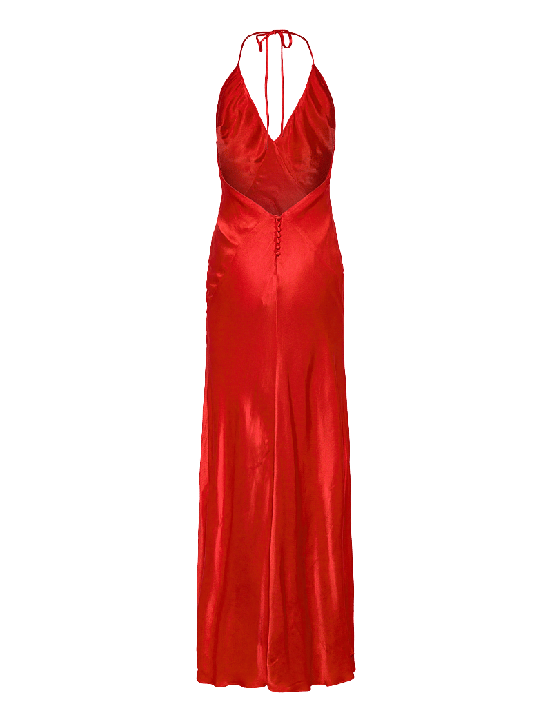 Bardot - YVE HALTER DRESS - abendkleider - fire red - 2