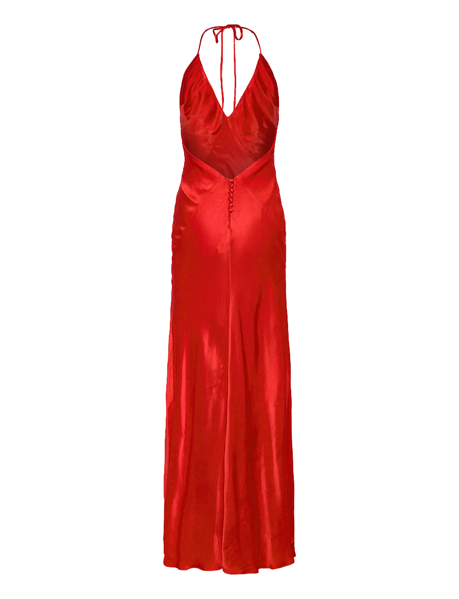Bardot - YVE HALTER DRESS - abendkleider - fire red - 2