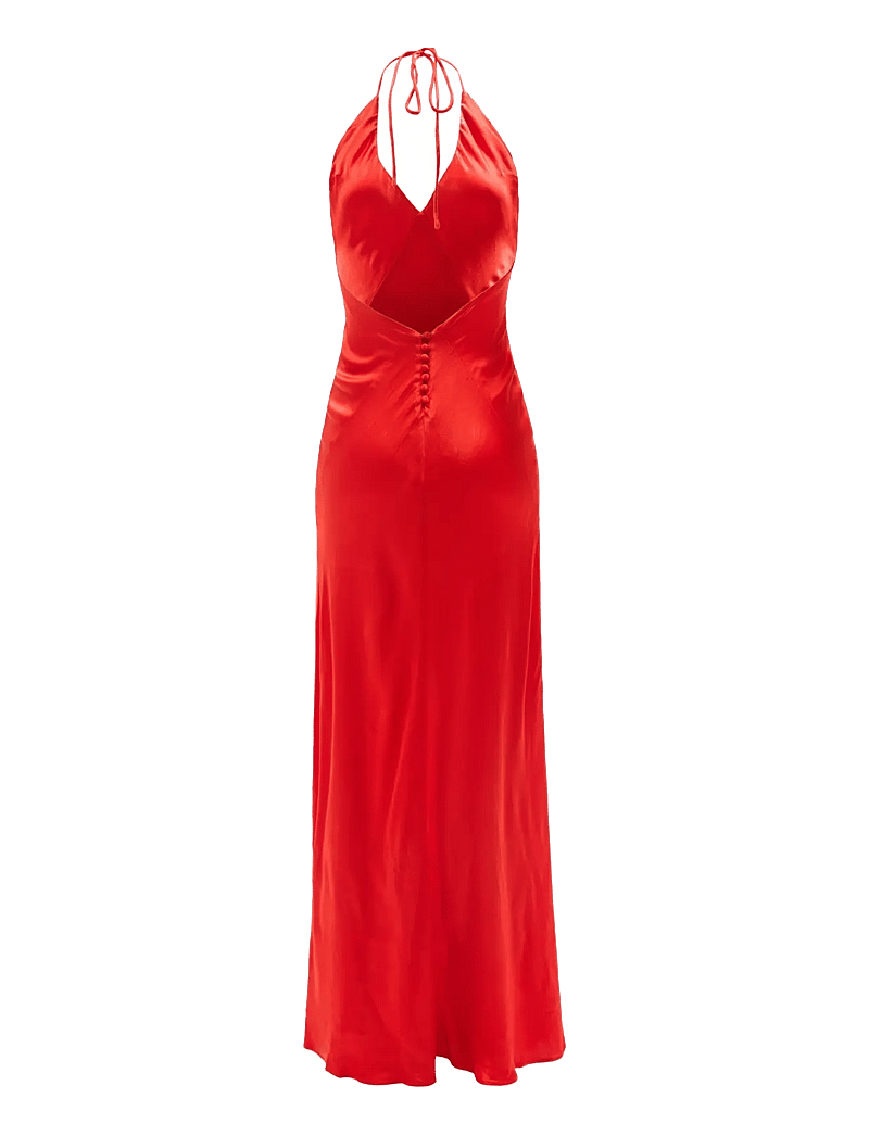 Bardot - YVE HALTER DRESS - abendkleider - fire red - 3
