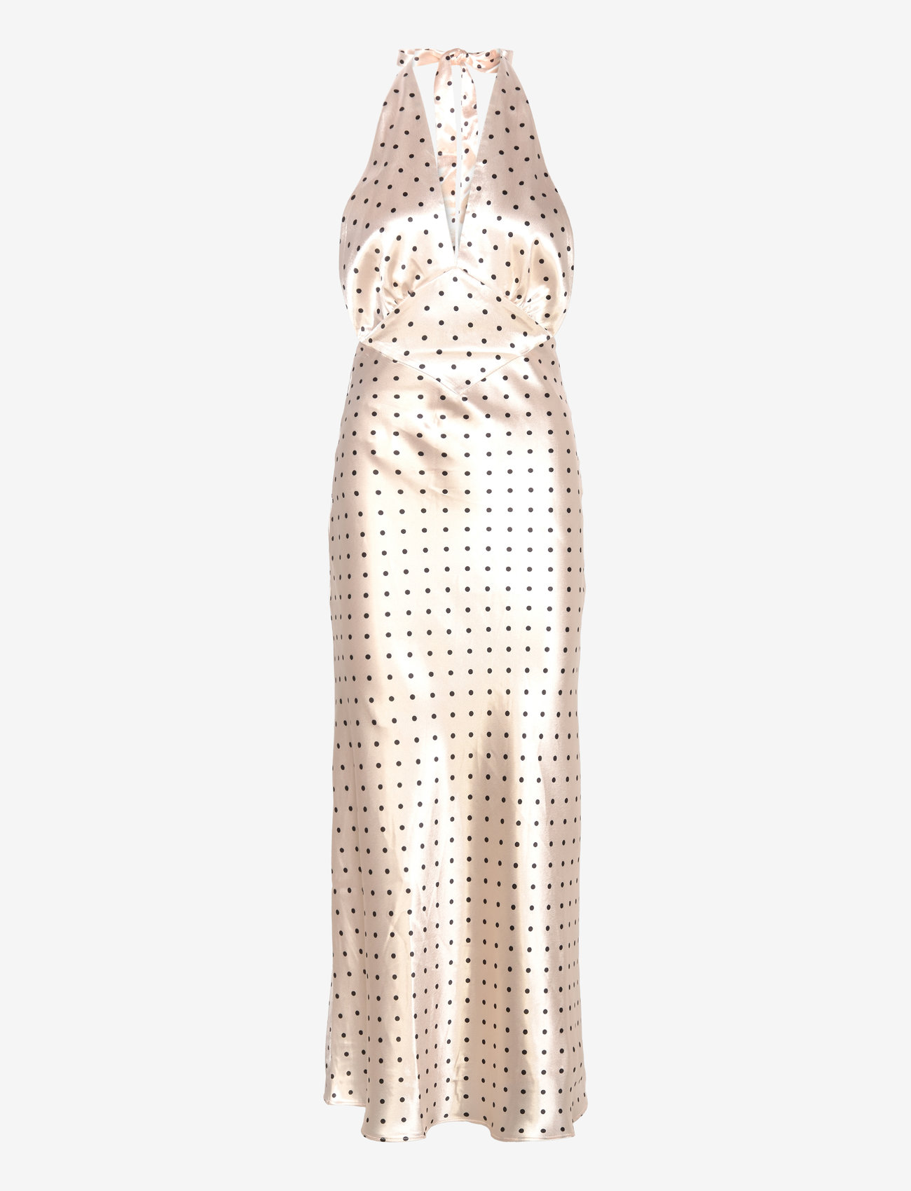 Bardot - CITRON POLKA DOT MIDI DRESS - pidulikud kleidid - ivory spot - 1