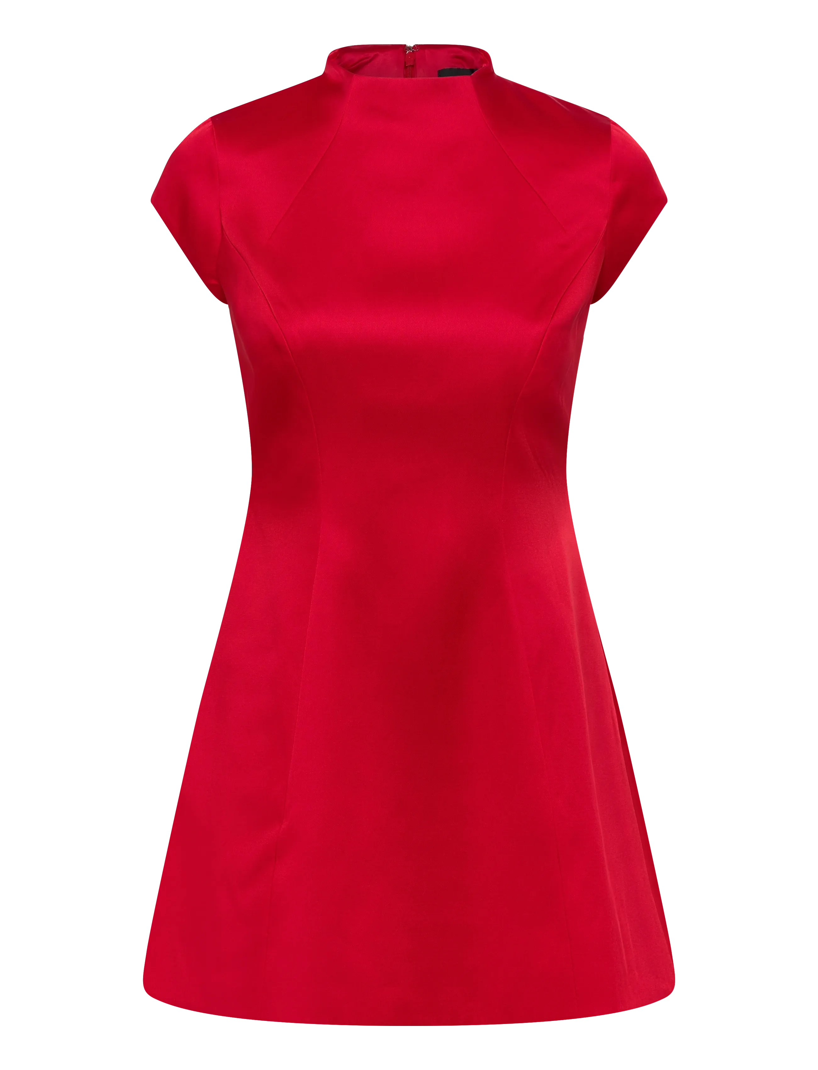 Bardot DELPHI HOURGLASS SATIN DRESS - Kleidung - DEEP RED / red